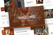 Malone - Powerpoint Template, a Presentation Template by inspirasign (Thumbnail 1 of 4)