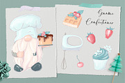 Nordic Gnomes 8 characters, an Illustration by Yuliya Art (Thumbnail 4 of 9)