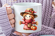 Scarecrow Girl Clipart, an Illustration by Rose Art (Thumbnail 8 of 8)