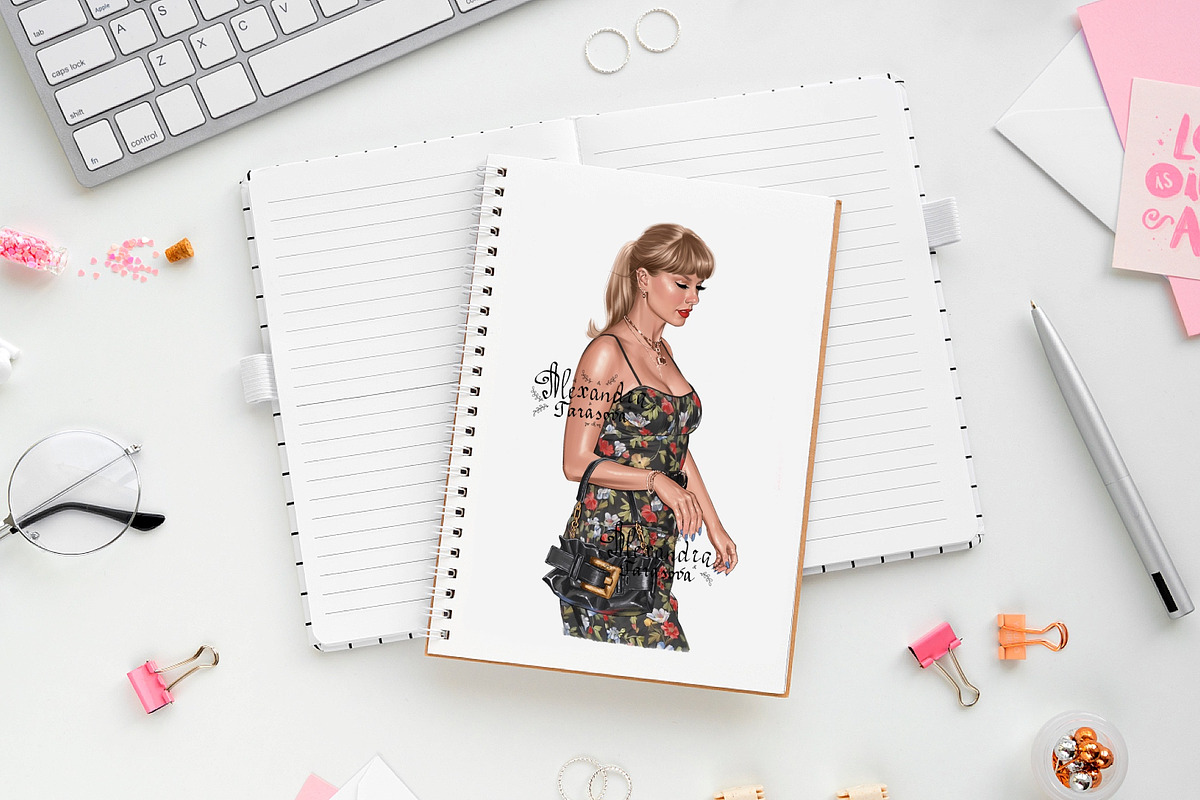 Taylor Swift Illustration, a Person Illustration by BigArtLab (Photo 2 of 3)