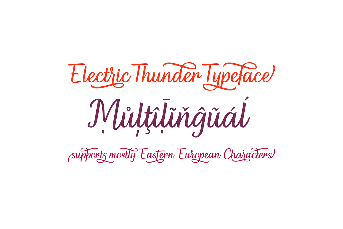 Electric Thunder - Lightning Script preview 2