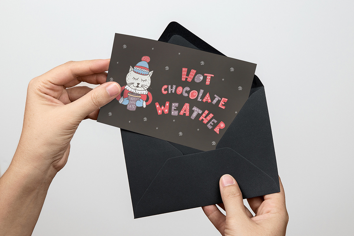 Winter quotes & animals, cards., an Animal Illustration by Designwork (Photo 18 of 23)