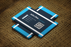 Bluflick Business Card Template