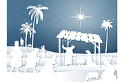 Christmas Nativity Illustrations, an Animal Illustration by Pingebat (Thumbnail 8 of 10)