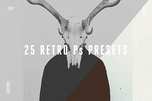 25 Retro Photoshop Presets