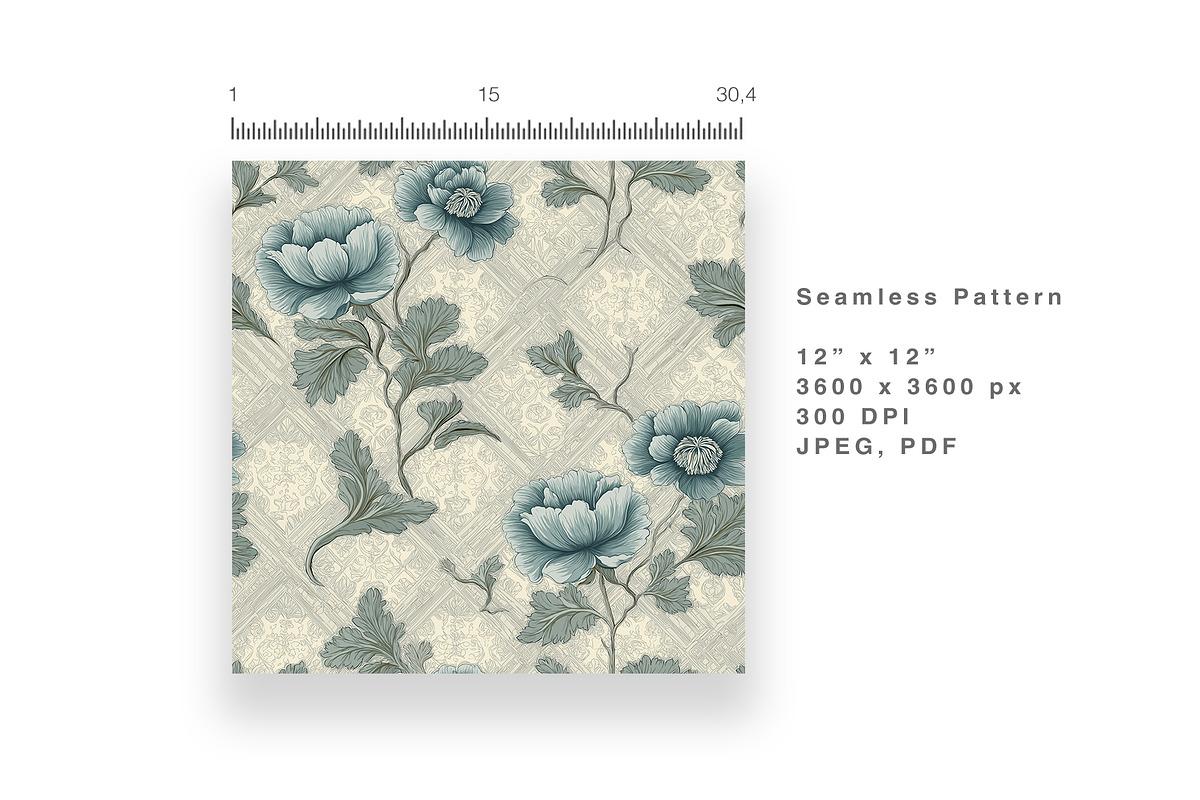 6 Seamless Pattern: Reto Mood, a Pattern Graphic by StudioCitra (Photo 7 of 10)