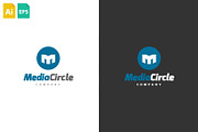 Media Circle Logo, a Branding & Logo Template by Schneider Design Store (Thumbnail 2 of 2)