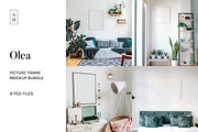 Frame Mockup Bundle - Olea, a Household Mockup by Saguaro Digital (Thumbnail 1 of 10)