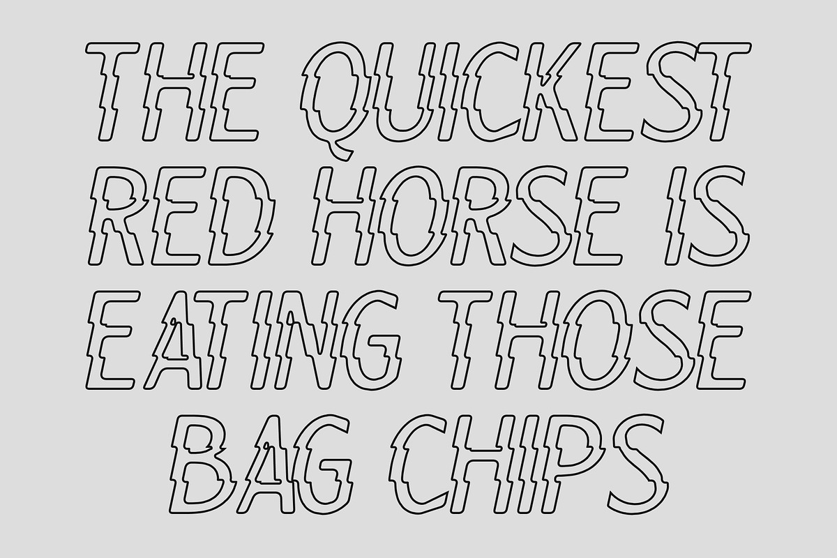 CS Alondra Rippled, a Sans Serif Font by Craft Supply Co. (Photo 4 of 8)