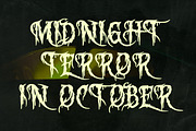 Bloody Corpse, a Blackletter Font by HATFSTUDIO (Thumbnail 6 of 8)