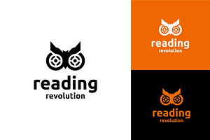 Reading Revolution Logo, a Branding & Logo Template by zaqilogo