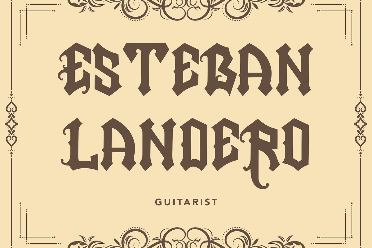 FantasySquad - Blackletter Font, a Symbol Font by AQR Studio (Photo 5 of 10)