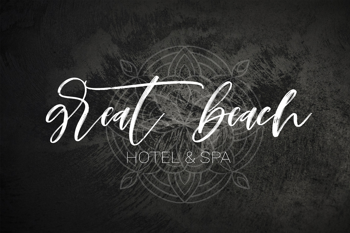 Montenegro.Textured script font, a Script Font by CallMeStasia (Photo 10 of 19)