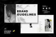 Brand Guideline PowerPoint Template, a Presentation Template by Aura Agency (Thumbnail 1 of 7)