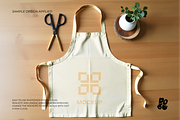 Apron Mockup Set, a Household Mockup by DOBE Studio (Thumbnail 7 of 8)