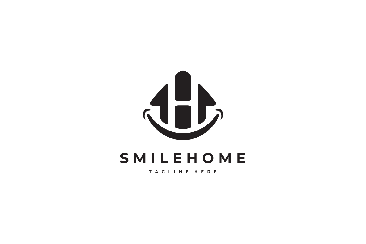 Smile Home Logo Template, a Branding & Logo Template by yopie (Photo 3 of 3)