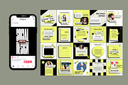 20 social media post design template, a Social Media Template by graphic bakers (Thumbnail 7 of 15)