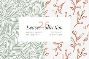 Leaves patterns collection