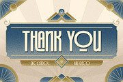 Decondol Art Deco Typeface, a Sans Serif Font by alit design (Thumbnail 17 of 17)
