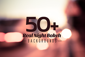 50 Real Night Bokeh Backgrounds