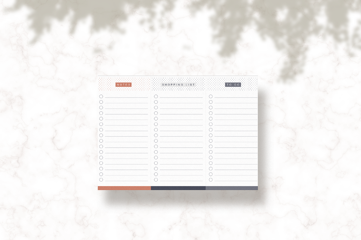 Printable Planners BUNDLE 2020, a Stationery Template by Suphansa (Photo 14 of 17)