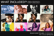 12 Photo Effect Templates, a Layer Style Add-On by iDoodle Studio (Thumbnail 2 of 6)