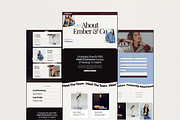 Squarespace Website Template Bold, a Squarespace Template by Breah Designs (Thumbnail 3 of 10)