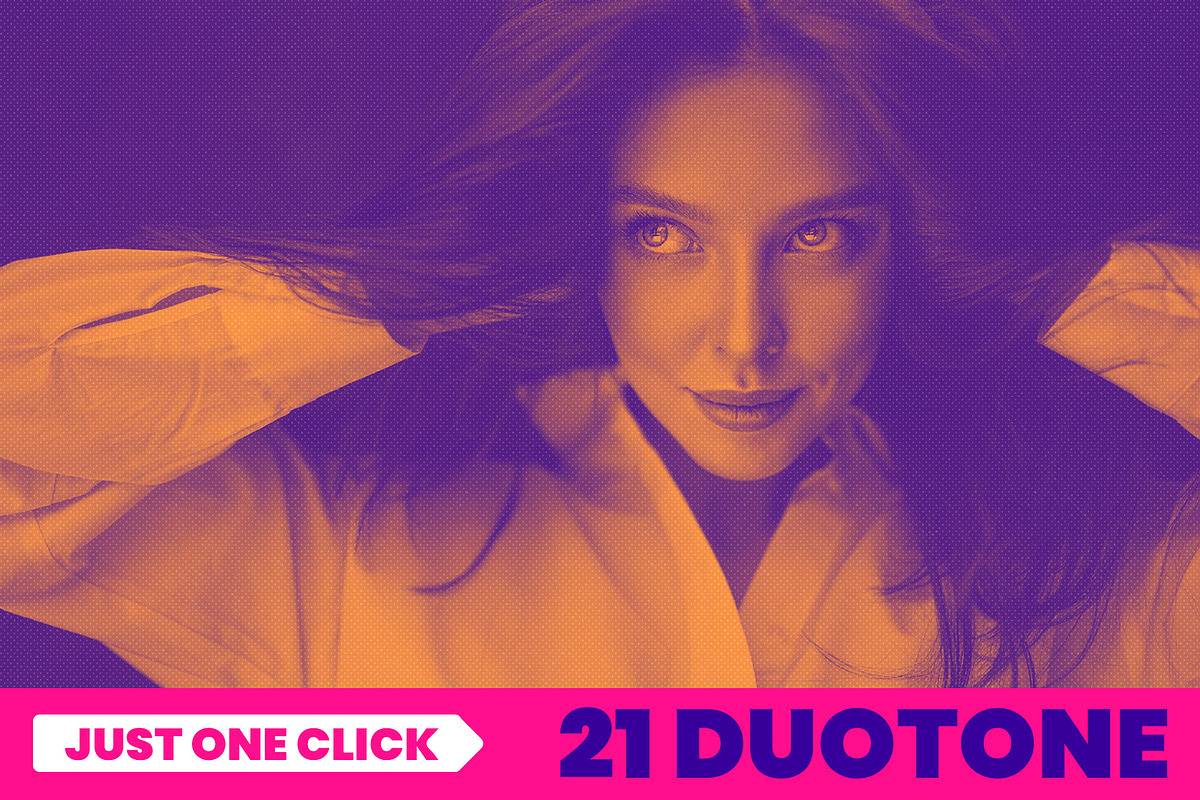 21 Duotone Effects, an Action Add-On by PSD Action (Photo 14 of 22)