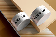 Aluminum Cosmetic Jar Mockups, a Cups & Container Mockup by pmvch (Thumbnail 11 of 21)
