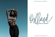 Hollanial Script, a Script Font by Thirtypath Studio (Thumbnail 5 of 10)