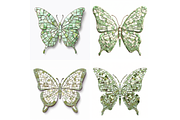 Prompt Mosaic Butterfly Clipart, a Decorative Illustration by Creative design (Thumbnail 3 of 7)