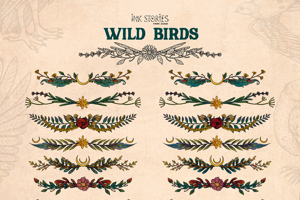 Wild Birds, an Animal Illustration by Ink Stories (Photo 19 of 20)