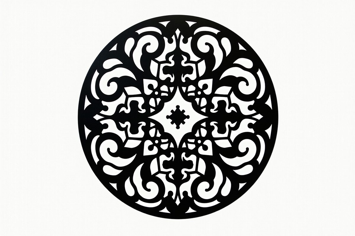 Intricate Mandala Laser Cut Designs, an Object Graphic by abu67222 (Photo 4 of 16)