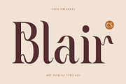 CS Blair – Art Nouveau Font, a Serif Font by Craft Supply Co. (Thumbnail 1 of 8)