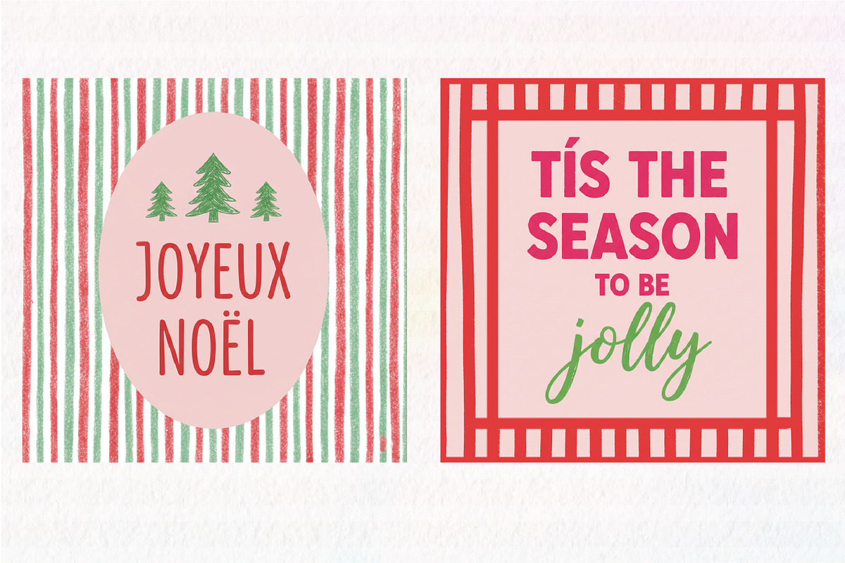 Christmas Quote PNG Bundle, an Illustration by CreationArt (Photo 3 of 4)