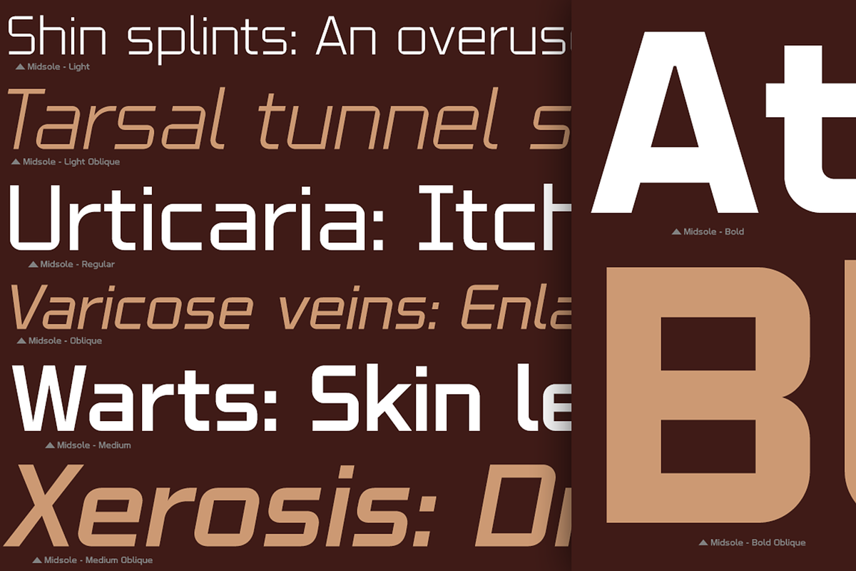 Midsole, a Sans Serif Font by GRYPE (Photo 7 of 10)