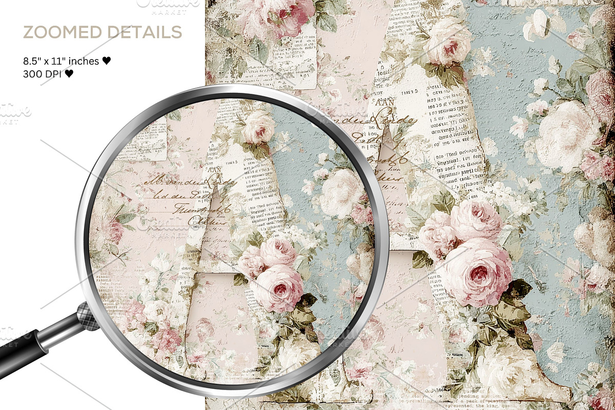 Arbortown Abbey Papers, a Pattern Graphic by Antique Paperie (Photo 5 of 5)