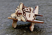 Cartoon Airplane - Laser Cut Files, an Object Graphic by VectorPainter (Thumbnail 2 of 17)