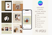 Social Media Template Canva, a Social Media Template by Astro Magic Digital (Thumbnail 1 of 3)