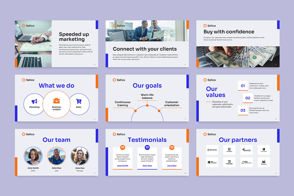 Presentation Business Sales, a Presentation Template by TemplatesNow! (Photo 8 of 14)