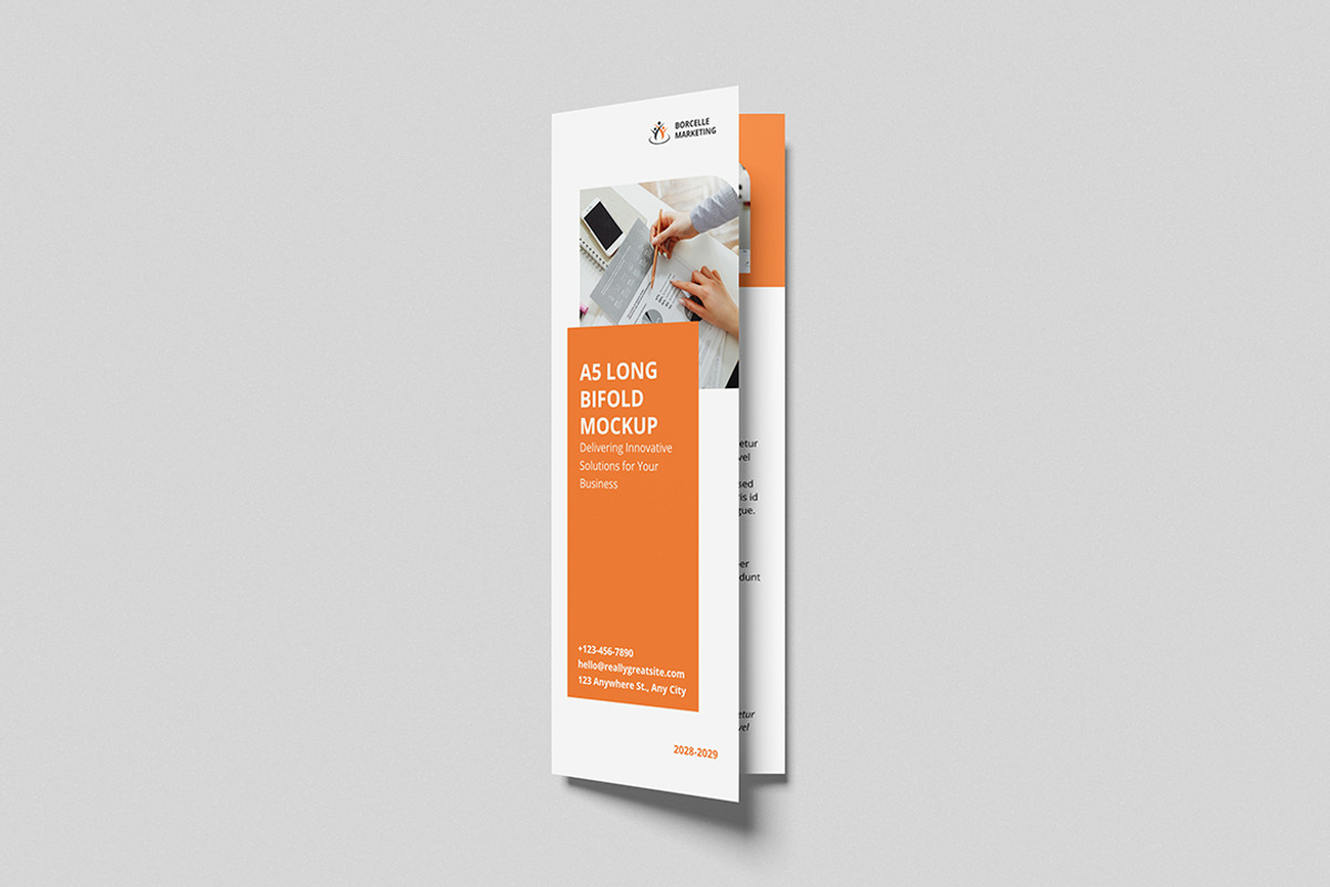 High Quality Bifold Mockup, an Advertising Mockup by swsi-studio (Photo 3 of 5)