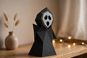 Halloween ghost - 3d papercraft, a Card Template by PAPER amaze (Thumbnail 4 of 5)