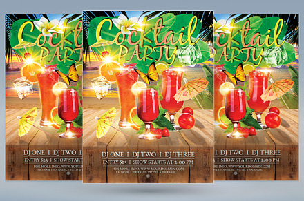 Cocktail Party Flyer