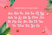Gluefint - Acrobatic Retro Font, a Handwritten Font by Dhabee (Thumbnail 8 of 11)