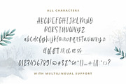 Finally Winter - handwritten font, a Script Font by Littlehand (Thumbnail 9 of 9)