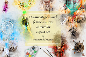 Boho Dreamcatcher Clipart