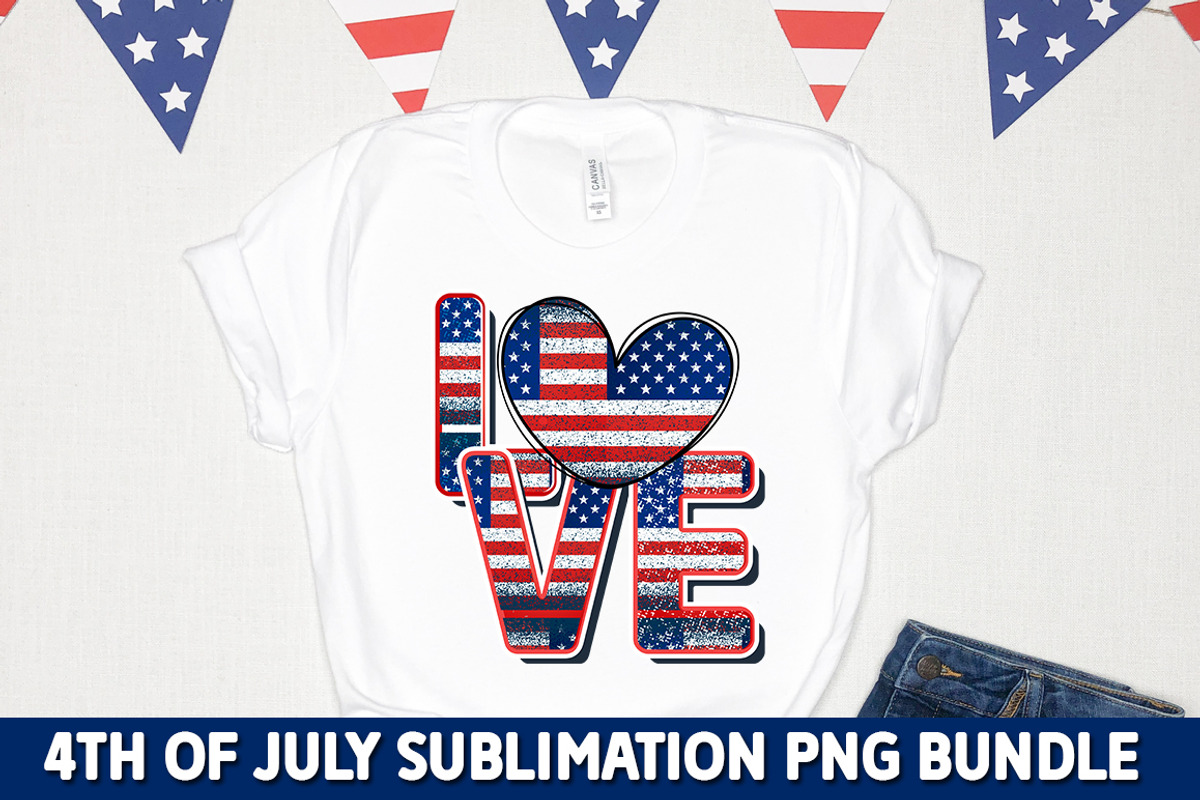 4th of July Sublimation PNG Bundle, an Illustration by Fokira (Photo 9 of 16)