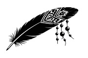 Boho Tribal Feather Bundle, an Illustration by Designs_River (Thumbnail 16 of 31)