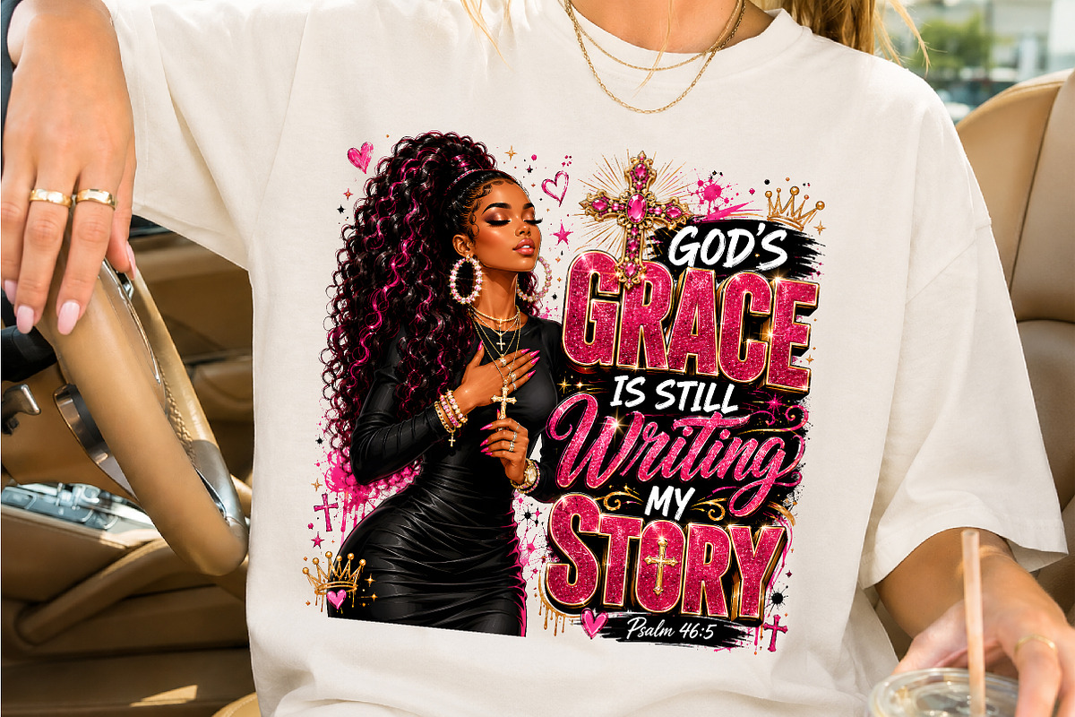 God Grace Is Still Writing My Story, a Person Illustration by Creative Art (Photo 2 of 3)