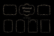 Whimsical Gold Frames Hand drawn, a Graphic by Solo Art Original (Thumbnail 9 of 14)
